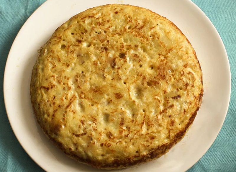 LA TORTILLA DE PATATAS SIN HUEVO