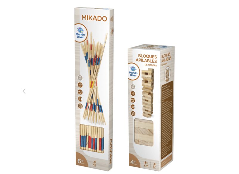 BLOQUES APILABLES / MIKADO, REBAJADOS EN ALDI