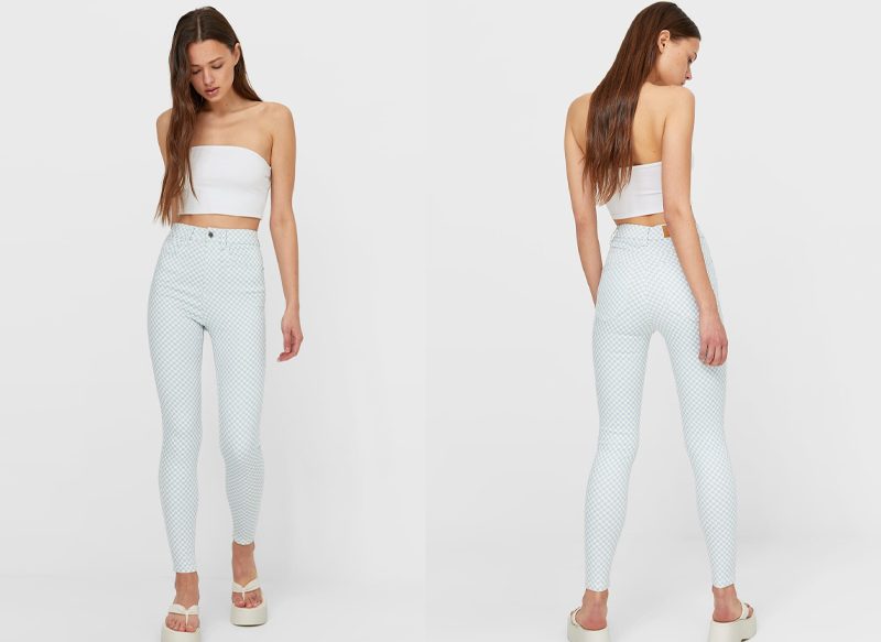 PANTALÓN SUPER TIRO ALTO ESTAMPADO