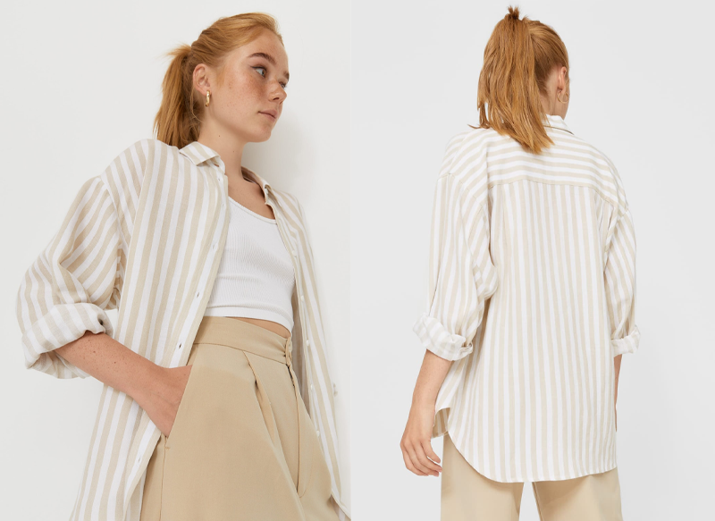 CAMISA DAILY RÚSTICA DE STRADIVARIUS