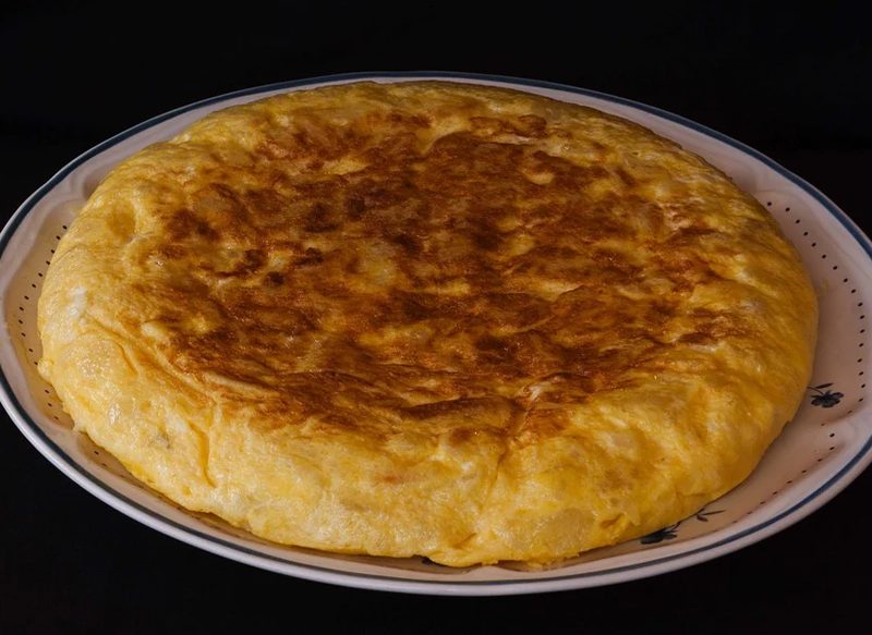 INGREDIENTES PARA PREPARAR UNA TORTILLA DE PATATAS SIN HUEVO