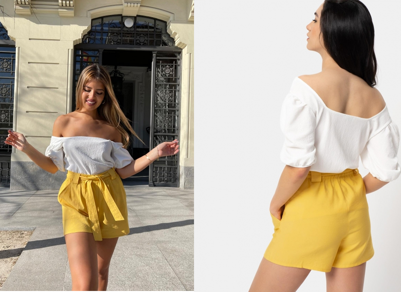 CAMISETA DE MANGA CORTA NATALIA OSONA, MÁS BARATA QUE EN ZARA