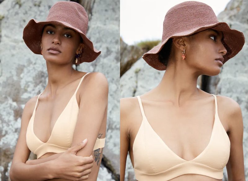 SOMBRERO TRENZADO DE ZARA
