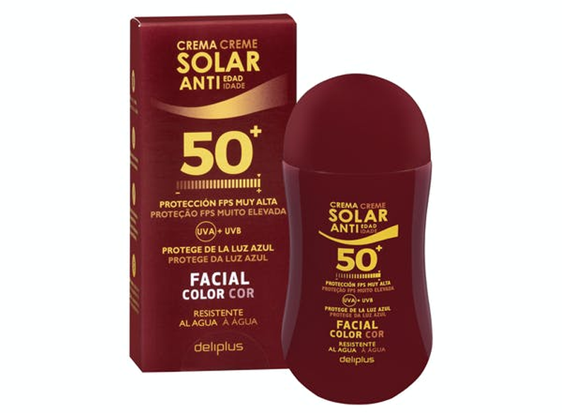 CREMA SOLAR ANTIEDAD DELIPLUS 50+ DE MERCADONA