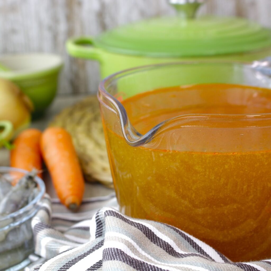  Caldo de marisco para paella