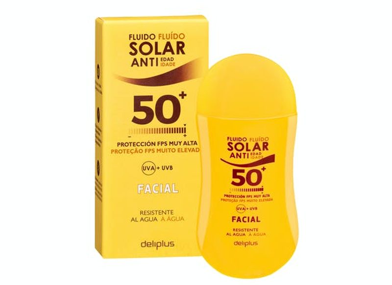 FLUIDO SOLAR ANTI-EDAD DELIPLUS FPS 50+