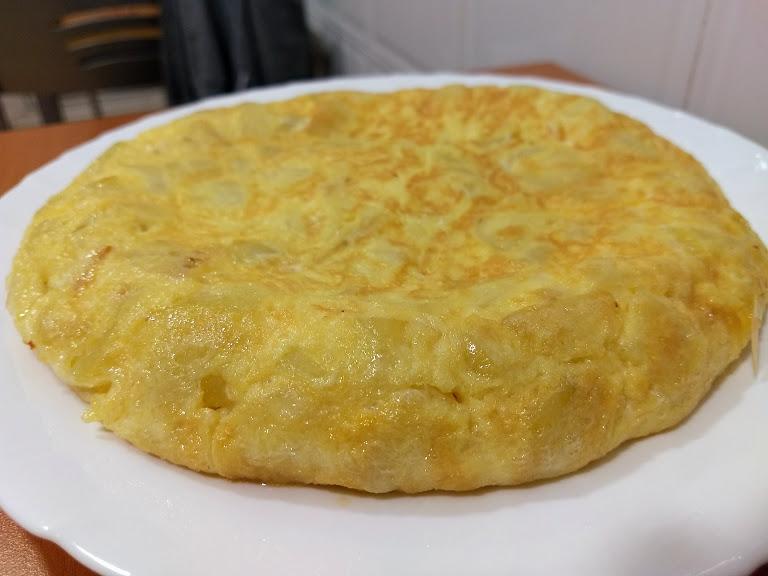 La sal y el aceite en la tortilla de patatas