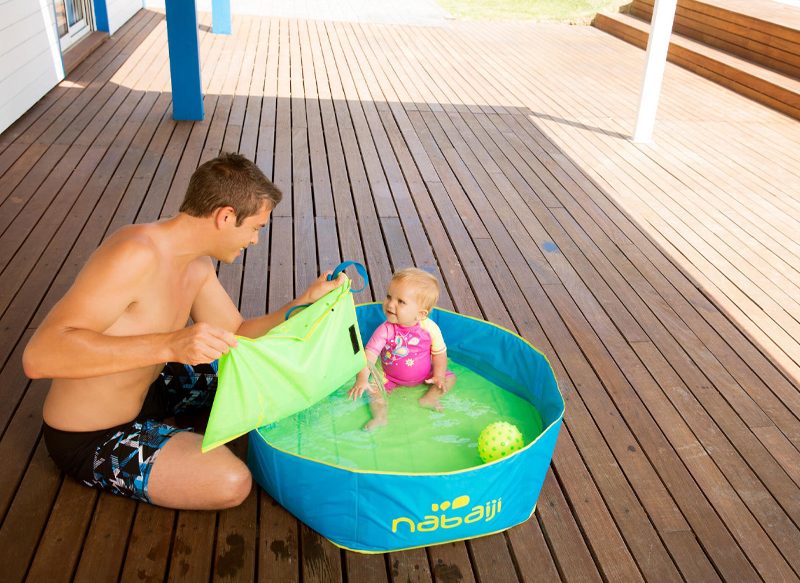 PISCINA TIDIPOOL PARA NIÑOS 88,5 CM, A LA VENTA EN DECATHLON