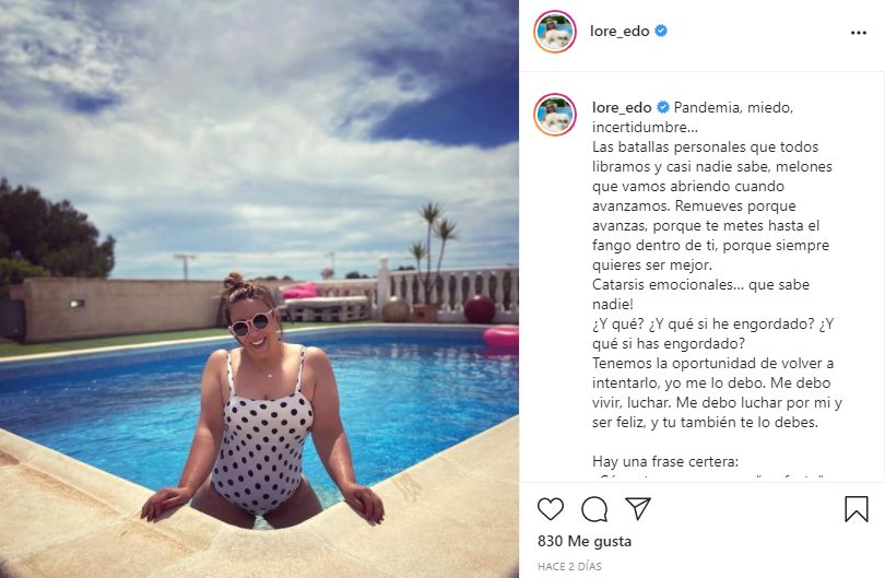 Gran Hermano: el cuerpazo de esta famosa exconcursante tras perder 60 kilos 2 Merca2.es lorena gran hermano