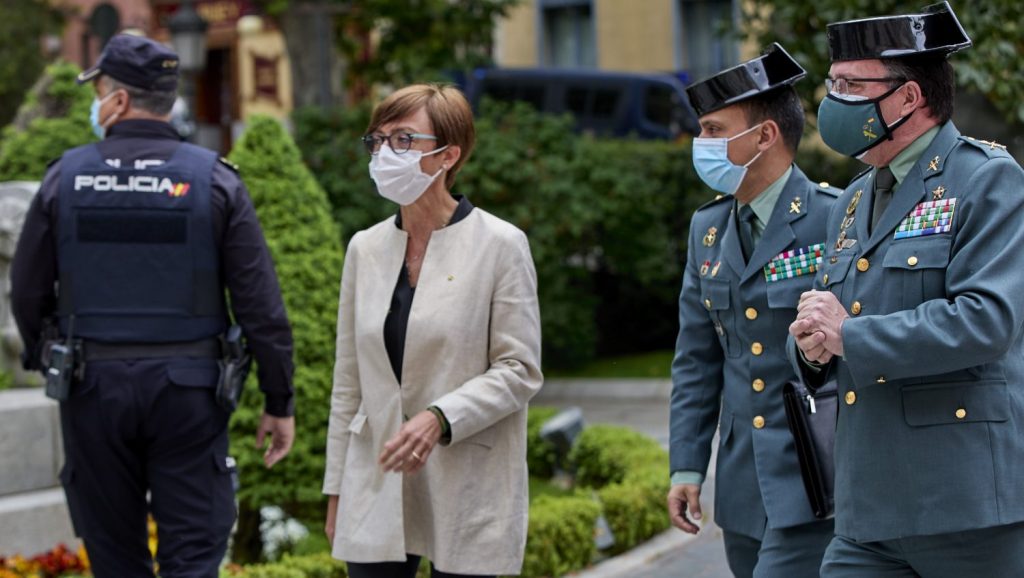 La Guardia Civil se harta de la "militancia" política de su directora general 1 Moncloa maria gamez guardia civil Moncloa