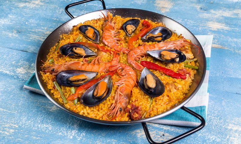 Una paella buena