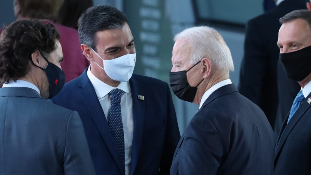 Pedro Sánchez Joe Biden