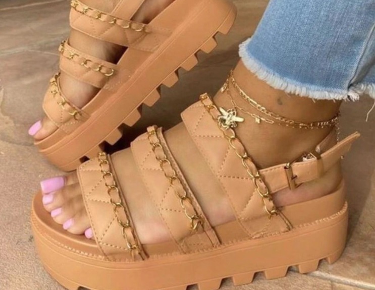 sandalias con plataforma