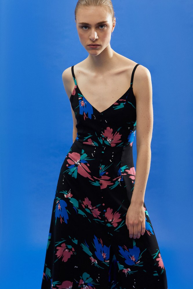 vestido estampado floral sfera