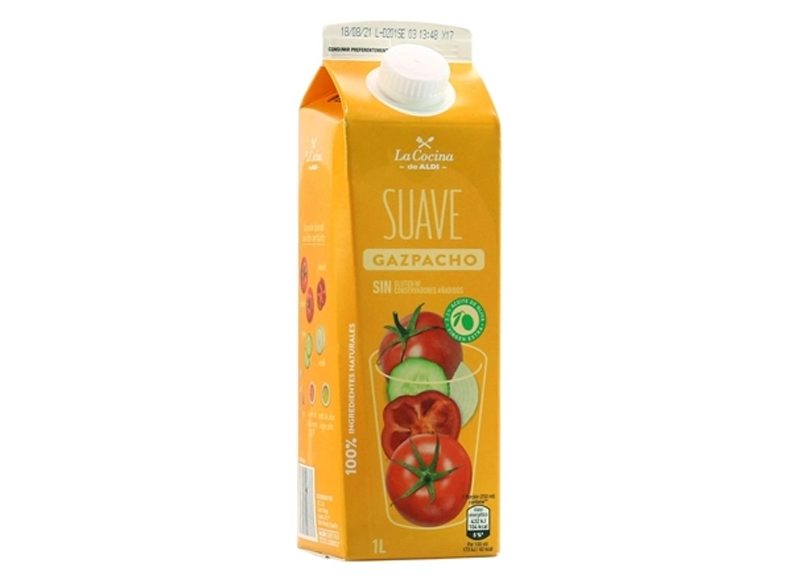 GAZPACHO SUAVE DE LA COCINA DE ALDI
