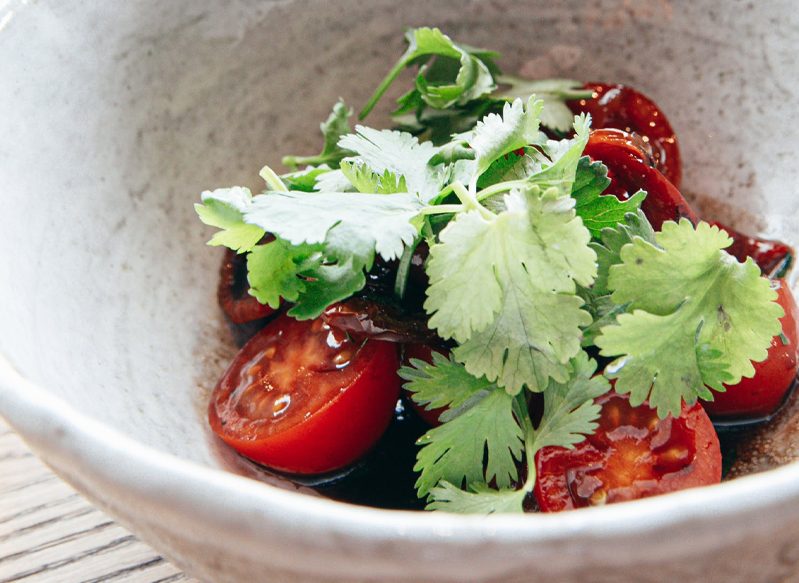 La ensalada de tomate de Gipsy Chef que parece un plato gourmet