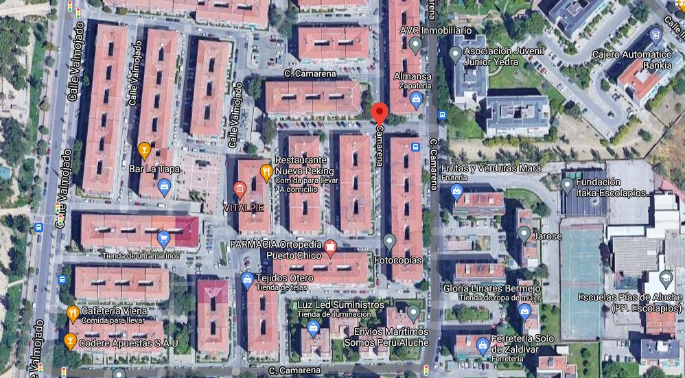 Carabante obliga a vecinos de Aluche a rodear medio Madrid para entrar en sus garajes 1 Moncloa Captura Moncloa