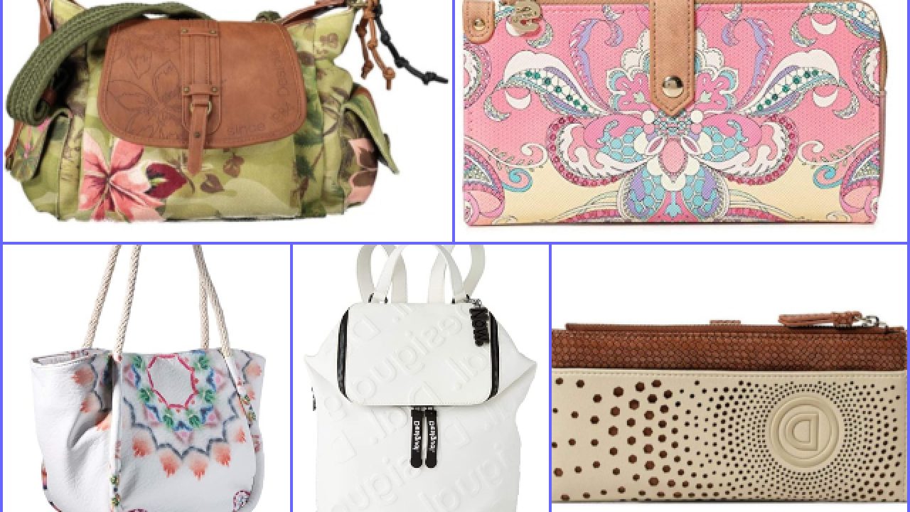 Desigual: bolsos y carteras de nueva colección preciosos y con descuento en  Amazon
