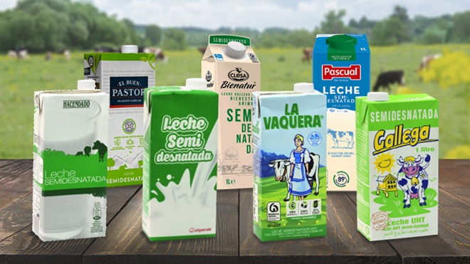 La leche semidesnatada, la más consumida