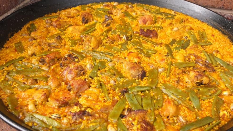 Las medidas del agua para la paella