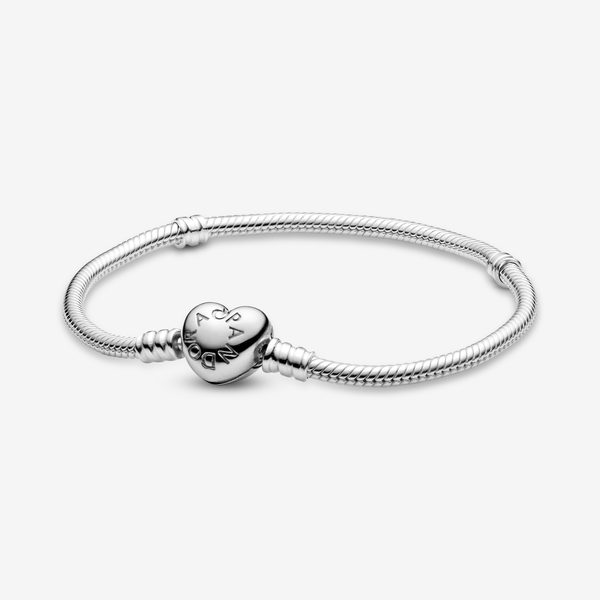 Pulsera en plata de ley con cierre Pandora