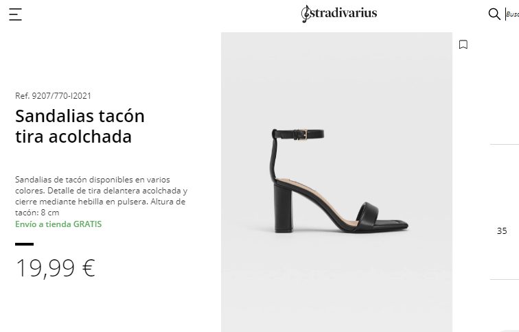 Sandalias de tac n de Stradivarius para pisar con estilo este verano