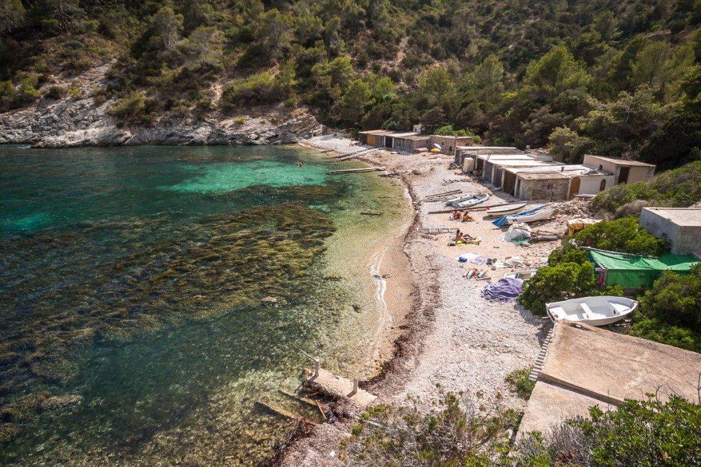 cala llentrisca Ibiza Moncloa