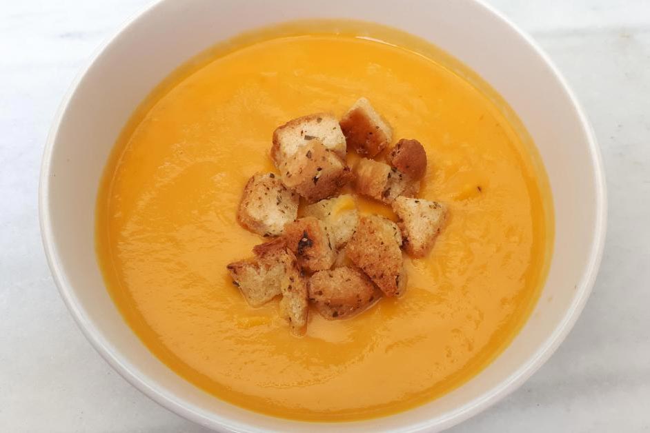 crema de calabaza receta