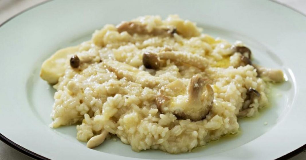 risotto de setas