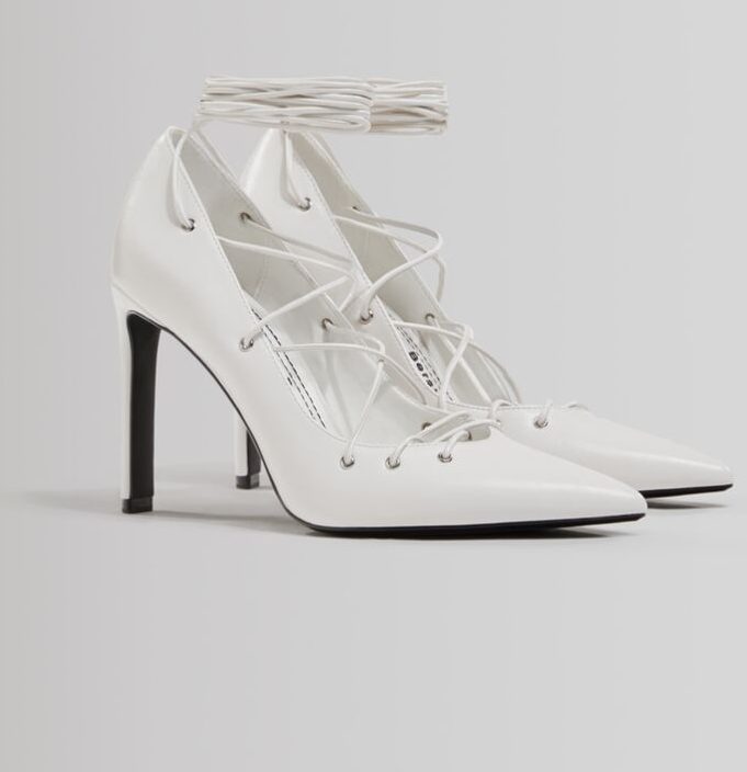 zapatos tacon bershka