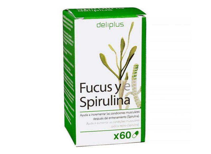 CÁPSULAS DE ESPIRULINA Y FUCUS DELIPLUS