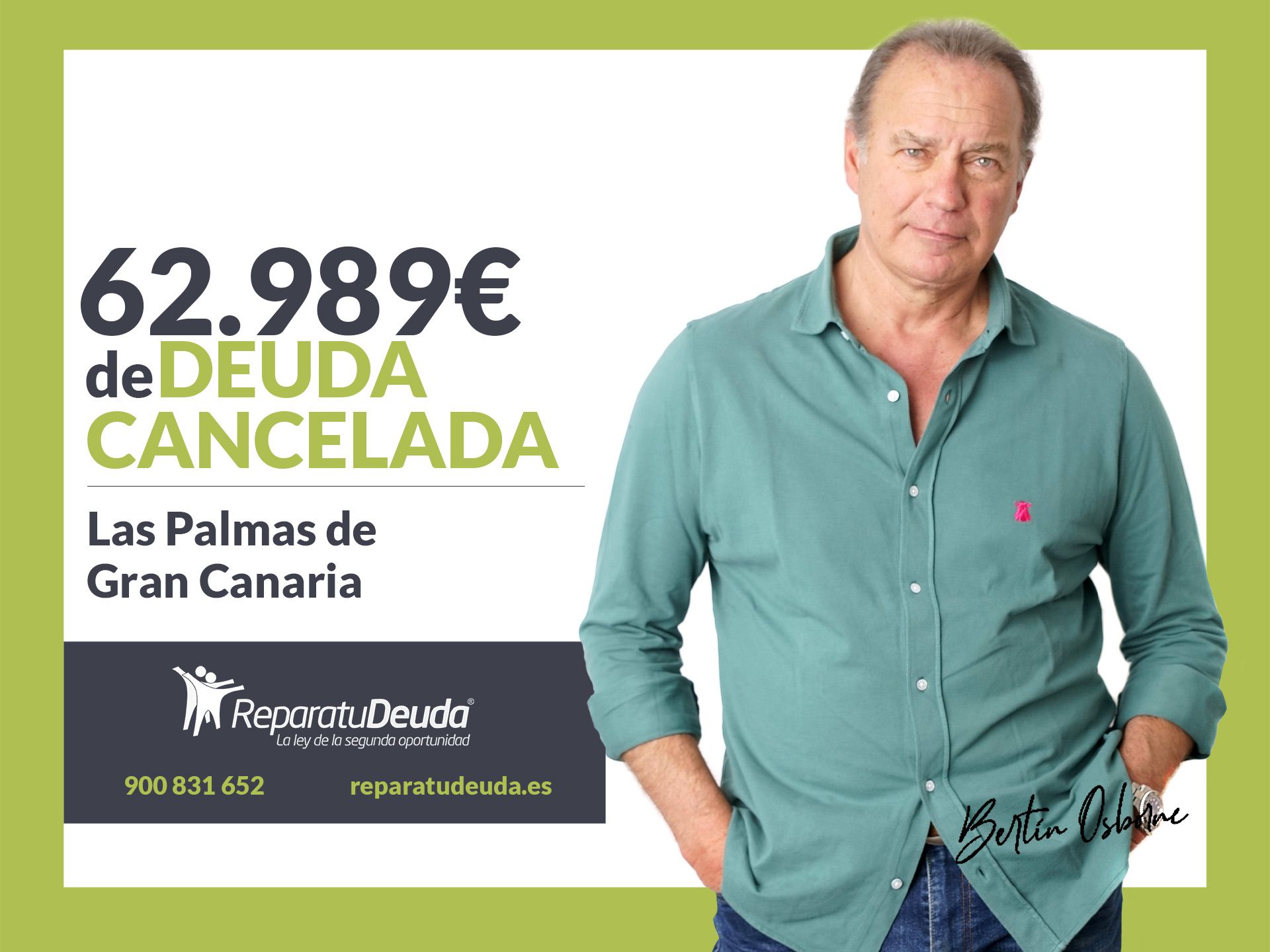 Repara tu Deuda Abogados cancela 62.989? en Las Palmas de Gran Canaria con la Ley de Segunda Oportunidad