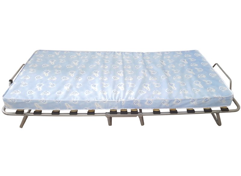 CAMA PLEGABLE CON RUEDAS CHIMERA BLUE