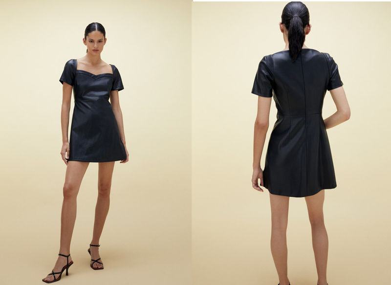 VESTIDO EFECTO PIEL DE SFERA