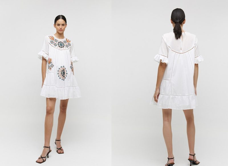 VESTIDO BORDADO
