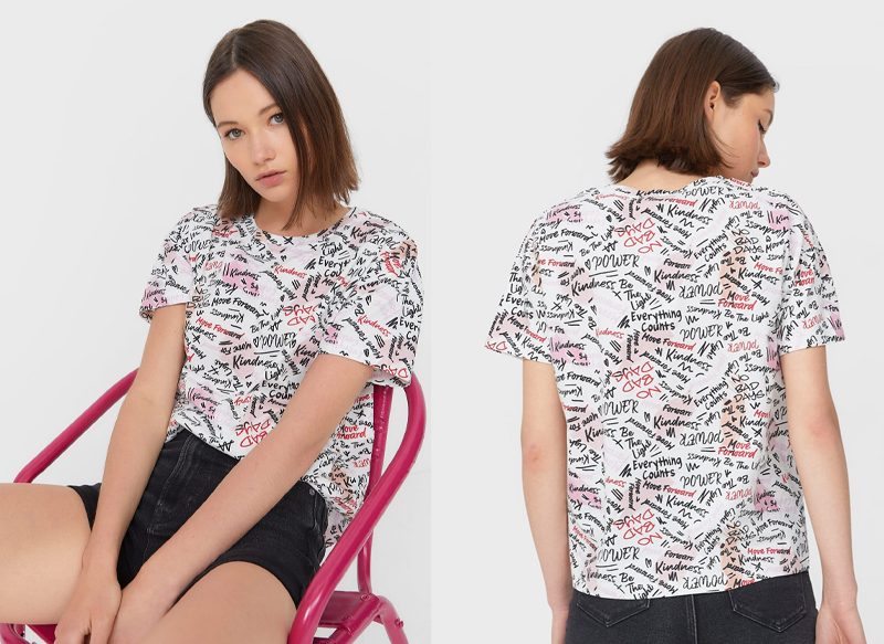 CAMISETA ESTAMPADA STRADIVARIUS