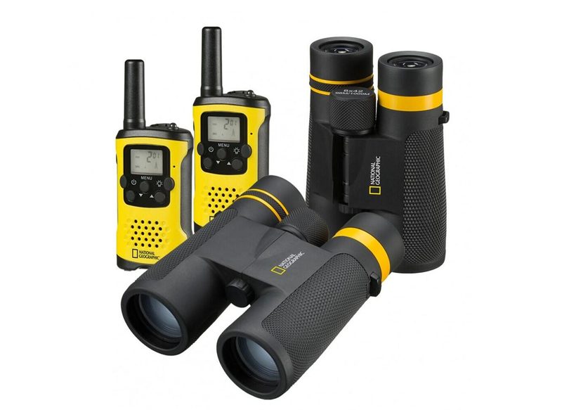 PACK PRISMÁTICOS + WALKIE-TALKIES NATIONAL GEOGRAPHIC
