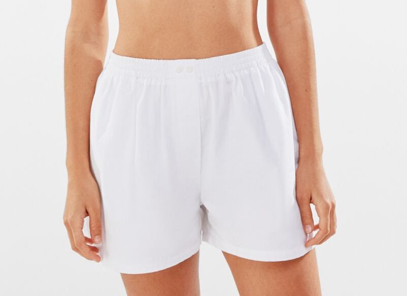 SHORT POPELIN
