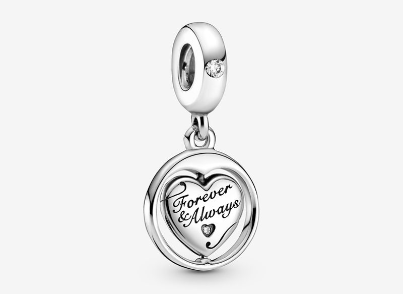 CHARM COLGANTE GIRATORIO ALMA GEMELA DE PANDORA