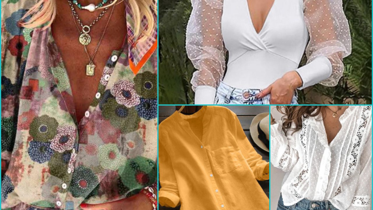 Aliexpress: Blusas de manga larga para comenzar septiembre a la moda