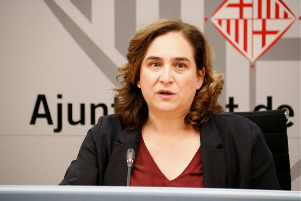 Ada Colau, alcaldesa de Barcelona