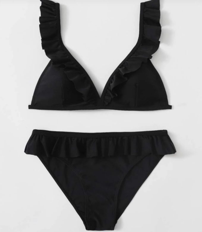 bikini negro shein