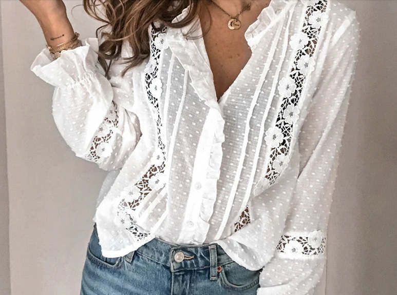 blusa blanca