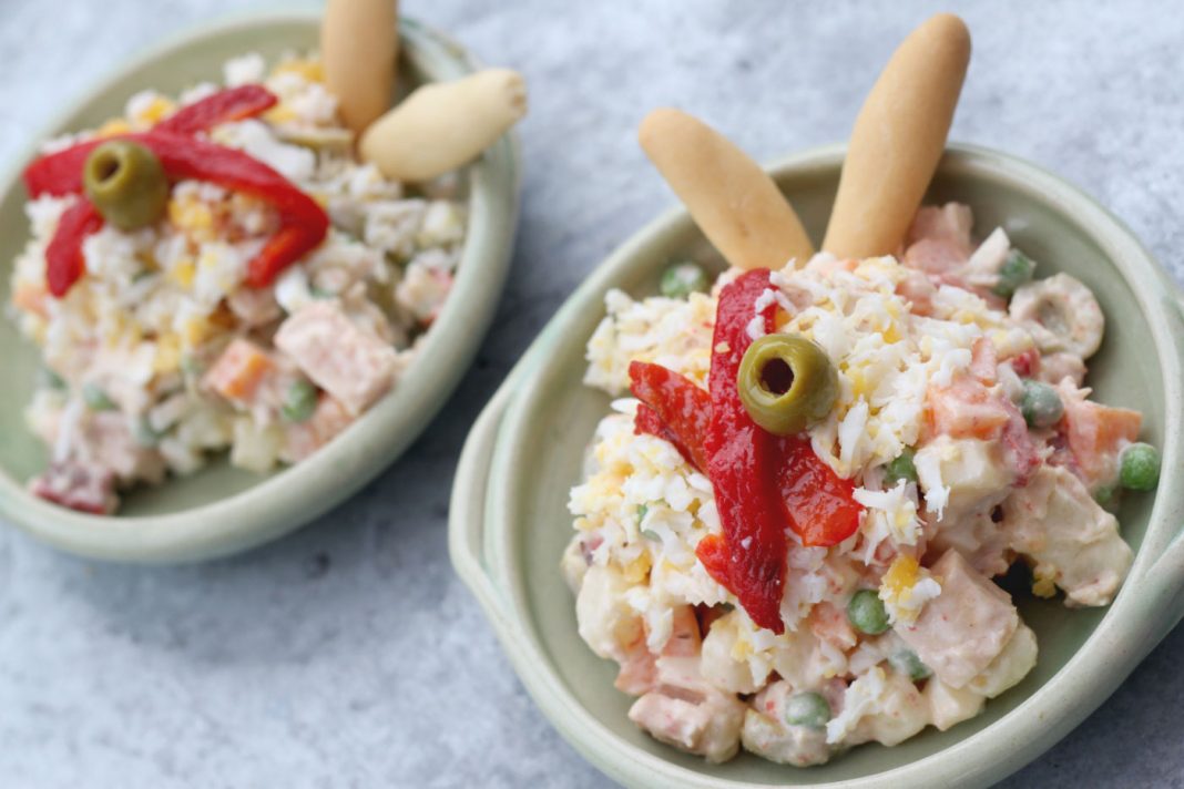 ensaladilla rusa plato