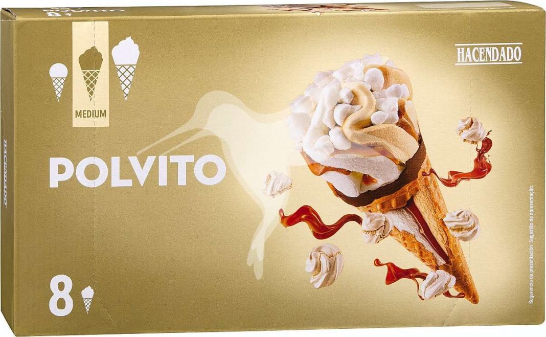 helado polvito mercadona