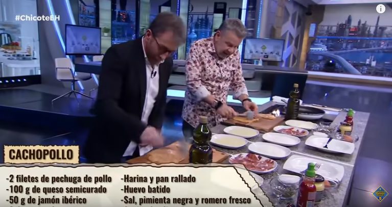 Los ingredientes de la receta de Chicote