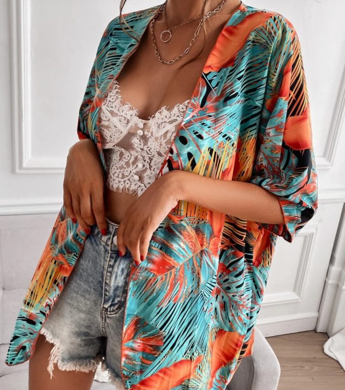 kimono tropical