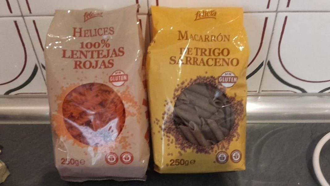 pasta lenteja roja