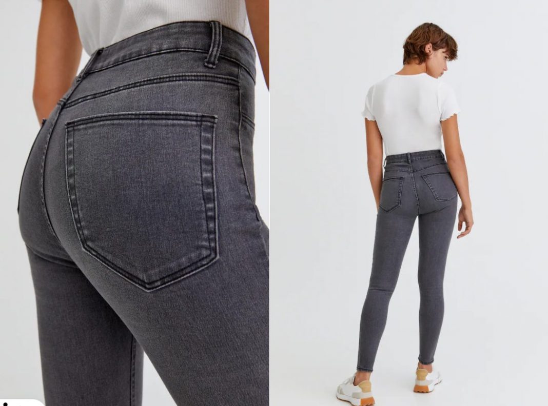 skinny tiro alto