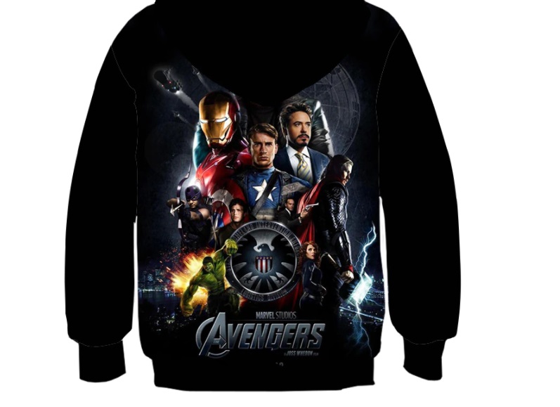 sudadera avengers